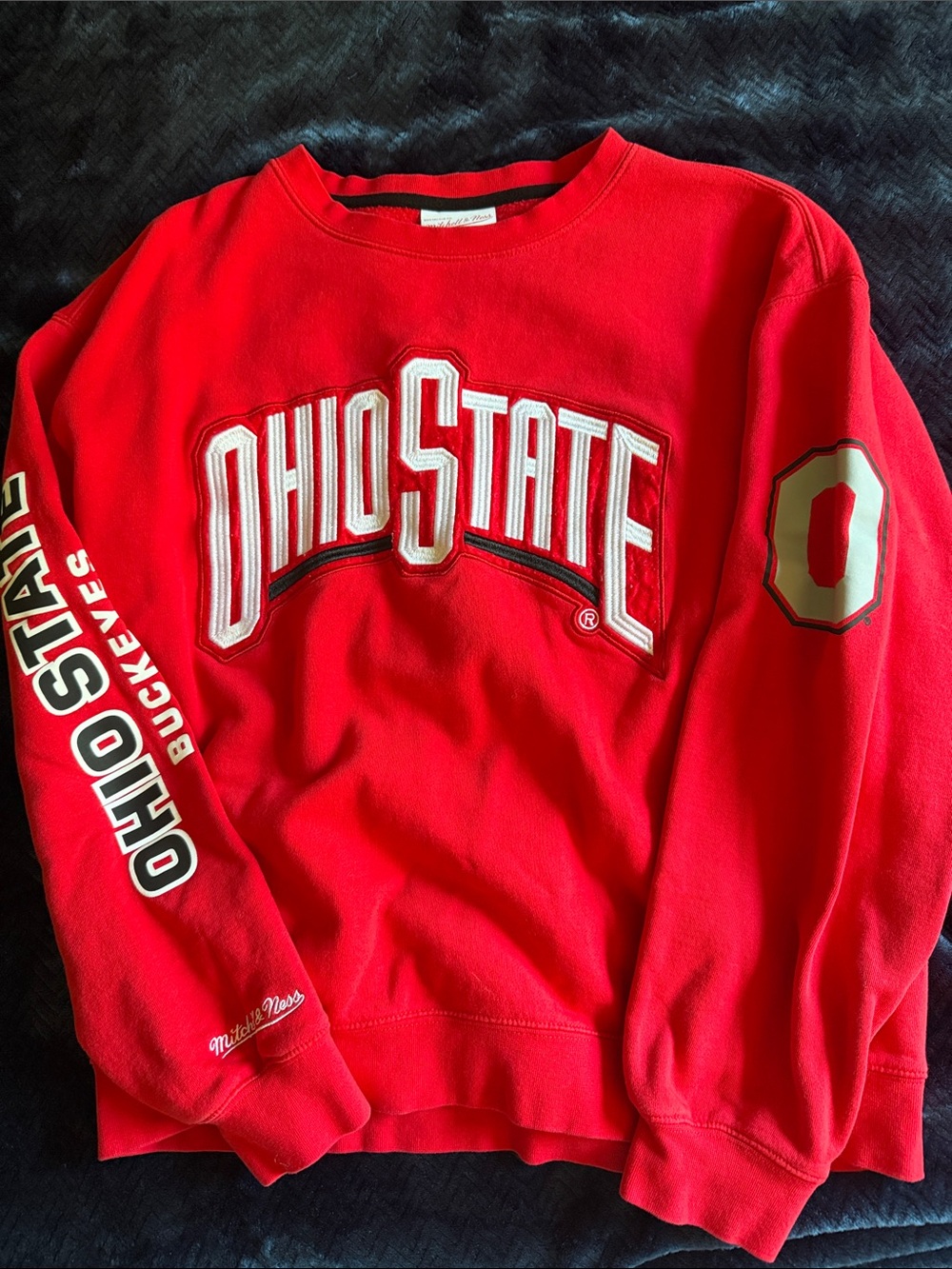 Ohio State Red Crewneck Sweatshirt